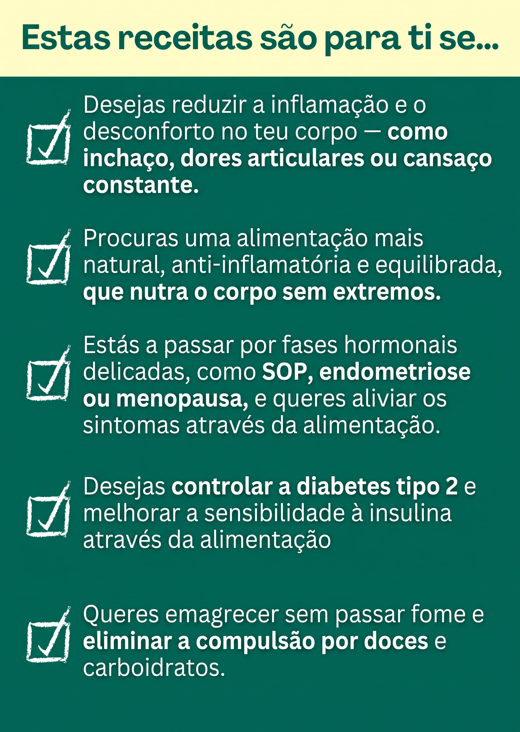 Receitas anti-inflamatórias — conteúdo e benefícios do livro